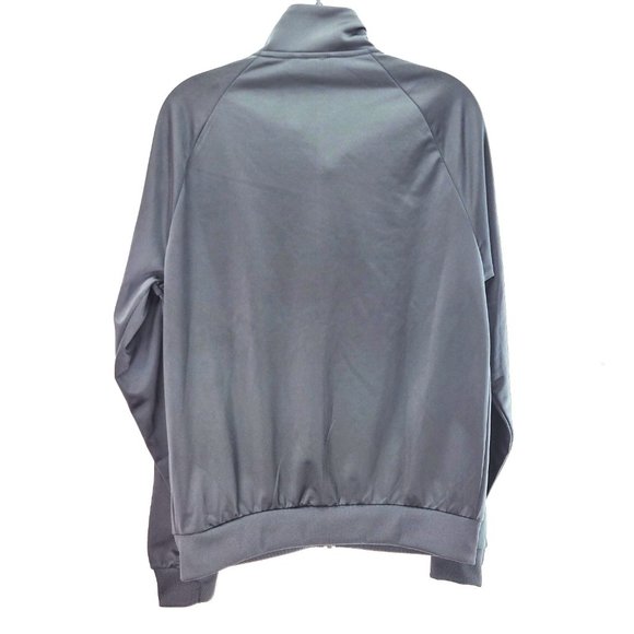 Adidas Men's Zip-Up Light Jacket Black/White - Small - Picture 2 of 6